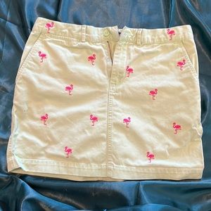 Ralph Lauren Flamingo mini skirt